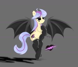 Size: 1543x1332 | Tagged: safe, artist:xdamny, imported from derpibooru, oc, oc only, bat pony, pony, bat pony oc, beautiful, clothes, cutie mark, gloves, latex, latex gloves, latex socks, sexy, shadow, simple background, socks, solo, wings