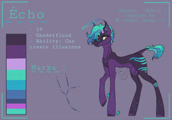 Size: 4096x2861 | Tagged: safe, artist:thelazyponyy, imported from derpibooru, oc, oc only, oc:echo, earth pony, pony, earth pony oc, long legs, raised hoof, reference sheet, slim, solo, sternocleidomastoid, tall, thin