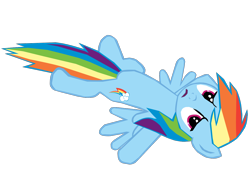 Size: 1280x947 | Tagged: safe, artist:benpictures1, imported from ponybooru, rainbow dash, pegasus, pony, a dog and pony show, belly, cute, dashabetes, female, inkscape, mare, open mouth, simple background, solo, transparent background, vector, worried