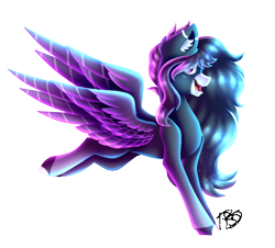 Size: 2453x2213 | Tagged: safe, artist:prettyshinegp, imported from derpibooru, oc, oc only, pegasus, pony, :d, ear fluff, open mouth, open smile, pegasus oc, signature, simple background, smiling, transparent background, wings