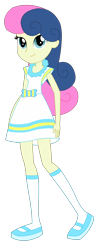 Size: 1022x2732 | Tagged: safe, artist:sketchmcreations, edit, imported from derpibooru, bon bon, sweetie drops, human, equestria girls, cropped, female, simple background, smiling, solo, transparent background, vector