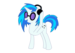 Size: 1587x1123 | Tagged: safe, artist:nebulonb100, imported from derpibooru, dj pon-3, vinyl scratch, pony, unicorn, female, headphones, mare, simple background, solo, transparent background