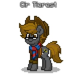 Size: 588x588 | Tagged: safe, artist:cirtierest, imported from derpibooru, oc, oc only, oc:cir tierest, earth pony, pony, pony town, cute, simple background, solo, white background