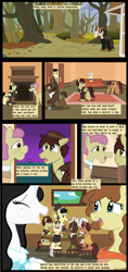 Size: 3200x6776 | Tagged: safe, artist:mr100dragon100, imported from derpibooru, oc, oc:elizabeth, oc:thomas the wolfpony, pegasus, unicorn, comic:a house divided, adam (frankenstein monster), bar, comic, dark forest au's dr. jekyll and mr. hyde, dark forest au's dracula, dark forest au's matthew, dark forest au's phantom of the opera (erik), female, forest, mare, prostitute