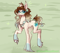Size: 3000x2664 | Tagged: safe, artist:greenmaneheart, imported from derpibooru, oc, earth pony, pony, female, glasses, mare, solo