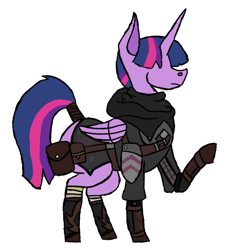 Size: 884x946 | Tagged: safe, artist:homicidal doktor, imported from derpibooru, twilight sparkle, alicorn, pony, armor, clothes, simple background, solo, transparent background, twilight sparkle (alicorn)