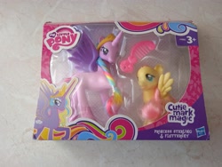 Size: 4160x3120 | Tagged: safe, imported from derpibooru, photographer:hollyn, fluttershy, princess sterling, alicorn, pegasus, pony, brush, brushable, merchandise, not cadance, official, photo, toy, unpacked