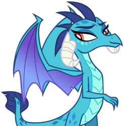 Size: 887x901 | Tagged: safe, artist:andoanimalia, imported from derpibooru, princess ember, dragon, triple threat, dragoness, female, simple background, solo, transparent background, vector