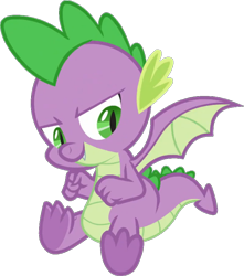 Size: 752x850 | Tagged: safe, artist:pascalmulokozi2, edit, edited screencap, imported from derpibooru, screencap, spike, dragon, background removed, male, simple background, solo, transparent background, winged spike, wings