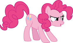 Size: 5086x3000 | Tagged: safe, artist:cloudy glow, imported from derpibooru, pinkie pie, earth pony, pony, the cutie map, .ai available, female, mare, simple background, solo, transparent background, vector