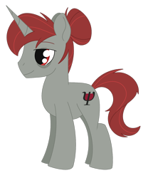 Size: 1182x1422 | Tagged: safe, artist:dyonys, imported from derpibooru, oc, oc only, oc:shadow heart, unicorn, bags under eyes, hair bun, male, simple background, solo, stallion, transparent background