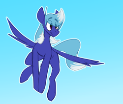 Size: 3775x3212 | Tagged: safe, artist:noxy, imported from derpibooru, oc, oc:noxy, pegasus, cute, flying, male, pegasus oc, solo, spread wings, tail, two toned mane, two toned tail, wings