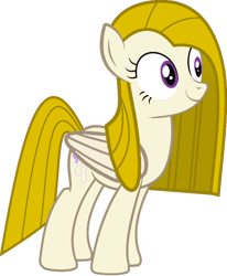 Size: 812x984 | Tagged: safe, artist:foxyfell1337, imported from derpibooru, surprise, pegasus, pony, adoraprise, cute, female, folded wings, g1, g1 to g4, g4, generation leap, mare, simple background, smiling, solo, surprisamena, surprise being surprise, transparent background, vector, wings