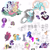 Size: 4096x4096 | Tagged: safe, applejack, derpy hooves, fleetfoot, fluttershy, limestone pie, pinkie pie, princess luna, rainbow dash, rarity, scootaloo, tempest shadow, twilight sparkle, oc, alicorn, earth pony, pegasus, pony, unicorn, aggie.io, angel and devil, blushing, clothes, comic, costume, crying, drawpile, electricity, eyes closed, female, floating, flower, flying, frown, glowing eyes, hat, heart, heart eyes, hiding, implied anon, laughing, looking back, magic, mare, math, mouth hold, on back, open mouth, pinkamena diane pie, raised hoof, sad, scared, scooter, simple background, singing, sitting, skateboard, sketch, smiling, spread wings, sweat, sweatshirt, sword, talking, tongue out, unshorn fetlocks, vulgar, weapon, wingding eyes, wings, wow