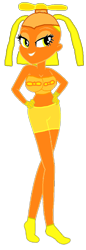 Size: 400x1166 | Tagged: safe, artist:smbros, imported from derpibooru, oc, oc only, oc:peppa marry, human, equestria girls, big breasts, breasts, clothes, crossover, gloves, hat, humanized, new super mario bros. u deluxe, new super mario bros. wii, pigtails, power up gals, power-up, propeller, propeller hat, propeller mushroom, shoes, shorts, simple background, solo, super mario bros., transparent background