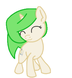 Size: 391x422 | Tagged: safe, artist:jrpsartdesk, imported from derpibooru, oc, oc only, oc:aurora horse, unicorn, :3, animated, dancing, gif, meme, ponified meme, simple background, solo, transparent background