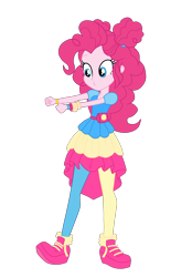 Size: 2500x3801 | Tagged: safe, artist:gmaplay, imported from derpibooru, pinkie pie, human, equestria girls, equestria girls series, sunset's backstage pass!, spoiler:eqg series (season 2), simple background, solo, transparent background