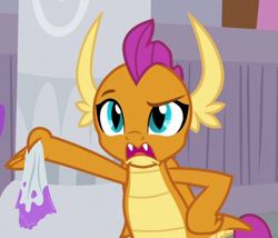 Size: 882x755 | Tagged: safe, imported from derpibooru, screencap, smolder, dragon, the hearth's warming club, cropped, dragoness, female, hand on hip, open mouth, raised eyebrow, solo