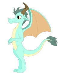 Size: 1469x1850 | Tagged: safe, artist:dyonys, imported from derpibooru, oc, oc only, oc:thorn, dragon, male, simple background, transparent background