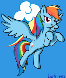 Size: 2480x2953 | Tagged: safe, artist:lurfy, imported from derpibooru, rainbow dash, pegasus, pony, female, high res, mare, solo