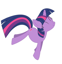 Size: 740x765 | Tagged: safe, artist:herrmyrddin, imported from derpibooru, twilight sparkle, pony, unicorn, a canterlot wedding, eyes closed, simple background, solo, transparent background, unicorn twilight, vector