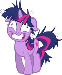 Size: 775x941 | Tagged: safe, artist:herrmyrddin, imported from derpibooru, twilight sparkle, pony, unicorn, lesson zero, female, floppy ears, mare, simple background, solo, transparent background, twilight snapple, unicorn twilight, vector