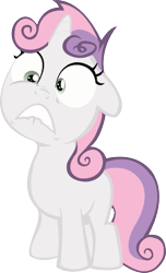 Size: 415x681 | Tagged: safe, artist:herrmyrddin, imported from derpibooru, sweetie belle, pony, unicorn, hearts and hooves day (episode), female, filly, foal, simple background, solo, transparent background, vector