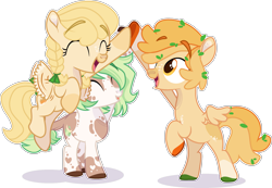 Size: 3015x2086 | Tagged: safe, artist:rickysocks, imported from derpibooru, oc, oc only, earth pony, pegasus, pony, base used, female, filly, foal, simple background, transparent background