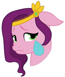 Size: 1210x1441 | Tagged: safe, artist:lillyleaf101, imported from derpibooru, pipp petals, pegasus, pony, crying, female, floppy ears, frown, g5, mare, sad, simple background, solo, transparent background