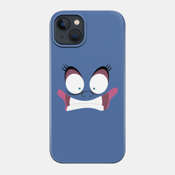 Size: 630x630 | Tagged: safe, artist:samoht-lion, imported from derpibooru, princess luna, alicorn, between dark and dawn, big eyes, female, funny, iphone, iphone case, shrunken pupils, teepublic, teeth, wavy mouth, wide eyes, zipline