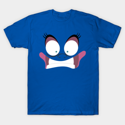 Size: 630x630 | Tagged: safe, artist:samoht-lion, imported from derpibooru, princess luna, alicorn, between dark and dawn, clothes, eyelashes, female, funny, scared, shirt, shrunken pupils, t-shirt, teepublic, teeth, wavy mouth, wide eyes, zipline