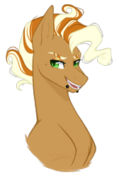 Size: 1132x1680 | Tagged: safe, artist:purplegrim40, imported from derpibooru, oc, oc only, earth pony, pony, earth pony oc, male, simple background, smiling, solo, stallion, transparent background