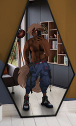 Size: 2751x4510 | Tagged: safe, artist:dogs, derpibooru exclusive, imported from derpibooru, oc, anthro, cellphone, collage, male, mirror, phone, photoshop, scenery, selfie, smartphone