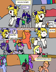 Size: 1162x1516 | Tagged: safe, artist:ask-luciavampire, imported from derpibooru, oc, bat pony, earth pony, fairy, fairy pony, kirin, original species, pegasus, pony, undead, vampire, vampony, comic, kirin oc, tumblr