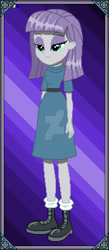 Size: 1600x3659 | Tagged: safe, artist:sansdrew250, imported from derpibooru, maud pie, human, equestria girls, deviantart watermark, female, obtrusive watermark, pixel art, solo, watermark