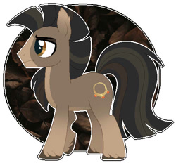 Size: 516x478 | Tagged: safe, artist:kannakiller, imported from derpibooru, oc, oc only, oc:rob roy, earth pony, pony, base used, ear fluff, hooves, jewelry, looking back, male, pixel art, solo, stallion, unshorn fetlocks