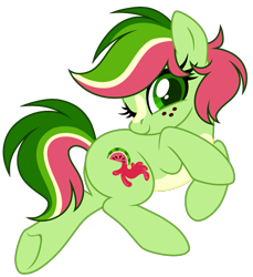 Size: 803x878 | Tagged: safe, artist:crystal-tranquility, imported from derpibooru, oc, oc:materwelon, earth pony, pony, female, mare, simple background, solo, transparent background