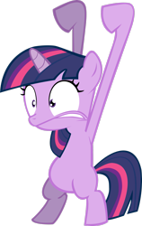 Size: 1945x3082 | Tagged: safe, artist:hxrmn, imported from derpibooru, twilight sparkle, pony, unicorn, the cutie mark chronicles, bipedal, female, filly, filly twilight sparkle, long legs, shrunken pupils, simple background, solo, transparent background, unicorn twilight, vector, younger