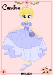 Size: 661x936 | Tagged: safe, artist:excelso36, imported from derpibooru, oc, oc only, oc:cherish lynne, human, equestria girls, clothes, commissioner:shortskirtsandexplosions, crossdressing, dress, ear piercing, earring, femboy, girly, jewelry, male, piercing, purse, sissy, solo, tiara