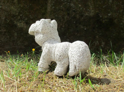 Size: 1250x937 | Tagged: safe, artist:malte279, imported from derpibooru, part of a set, moondancer, pony, autoclaved aerated concrete, carving, craft, sculpture, solo, ytong