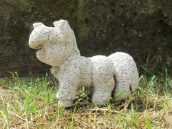 Size: 1069x802 | Tagged: safe, artist:malte279, imported from derpibooru, part of a set, moondancer, pony, autoclaved aerated concrete, carving, craft, sculpture, solo, ytong