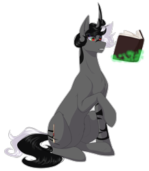 Size: 1673x1925 | Tagged: safe, artist:purplegrim40, imported from derpibooru, oc, oc only, pony, unicorn, book, horn, magic, raised hoof, simple background, telekinesis, transparent background, unicorn oc