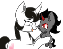 Size: 1138x891 | Tagged: safe, artist:taoyvfei, imported from derpibooru, king sombra, oc, oc:taoyvfei, umbrum, unicorn, baby, colt, foal, horn, male, simple background, transparent background, unicorn oc