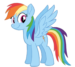 Size: 1280x1144 | Tagged: safe, artist:benpictures1, imported from derpibooru, rainbow dash, pegasus, pony, my little pony: the movie, cute, dashabetes, female, inkscape, mare, simple background, solo, spread wings, transparent background, vector, wings