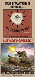 Size: 3035x6740 | Tagged: safe, artist:gastat, imported from derpibooru, equestria at war mod, eaw - union of rescue, poster, propaganda, s35, tank (vehicle)