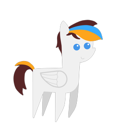 Size: 6000x6000 | Tagged: safe, artist:freestadiumtix, imported from derpibooru, oc, oc only, oc:silicon skies, pegasus, pony, cute, male, ocbetes, pegasus oc, pointy ponies, simple background, solo, stallion, transparent background
