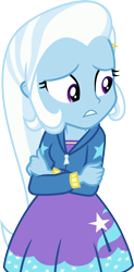 Size: 3000x6115 | Tagged: safe, artist:cloudy glow, imported from derpibooru, trixie, human, equestria girls, equestria girls series, forgotten friendship, .ai available, crossed arms, simple background, solo, transparent background, vector