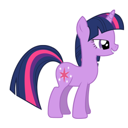 Size: 5000x5000 | Tagged: safe, artist:lampknapp, imported from derpibooru, twilight sparkle, pony, unicorn, female, full body, mare, simple background, solo, transparent background, unicorn twilight, vector