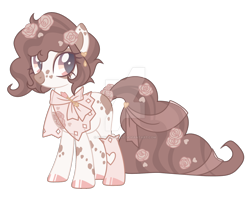 Size: 1600x1269 | Tagged: safe, artist:magicdarkart, imported from derpibooru, oc, earth pony, pony, deviantart watermark, female, mare, obtrusive watermark, simple background, solo, transparent background, watermark