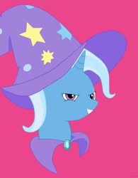 Size: 2335x2987 | Tagged: safe, artist:ceffyl-dŵr, imported from derpibooru, trixie, unicorn, clothes, hat, solo, trixie's hat